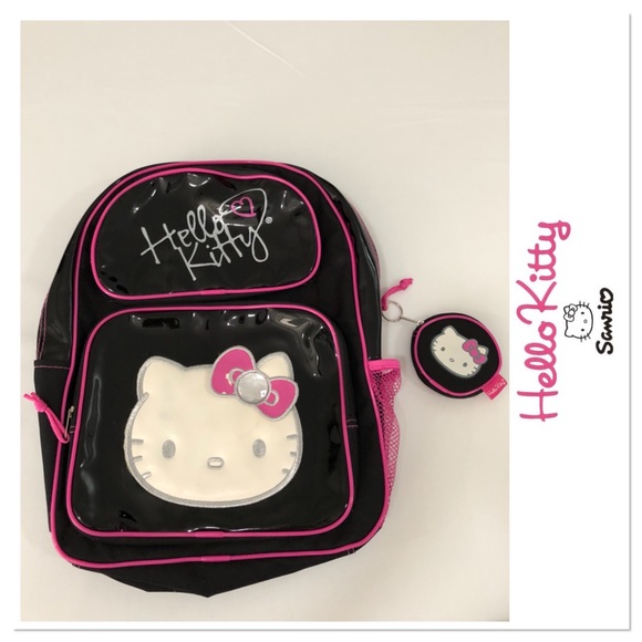 hello kitty pink backpack